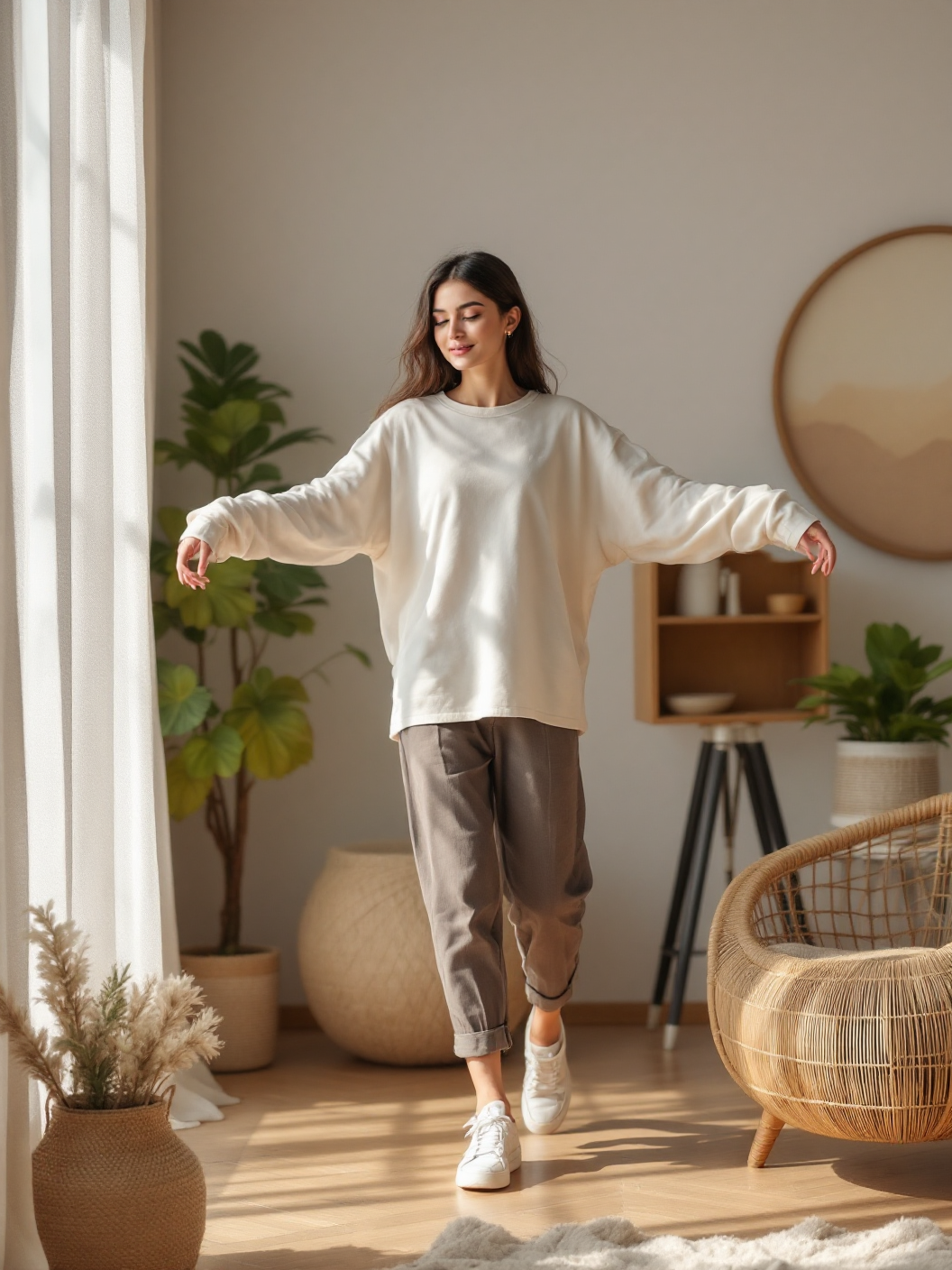 Versatile AI-generated outfits for multiple occasions